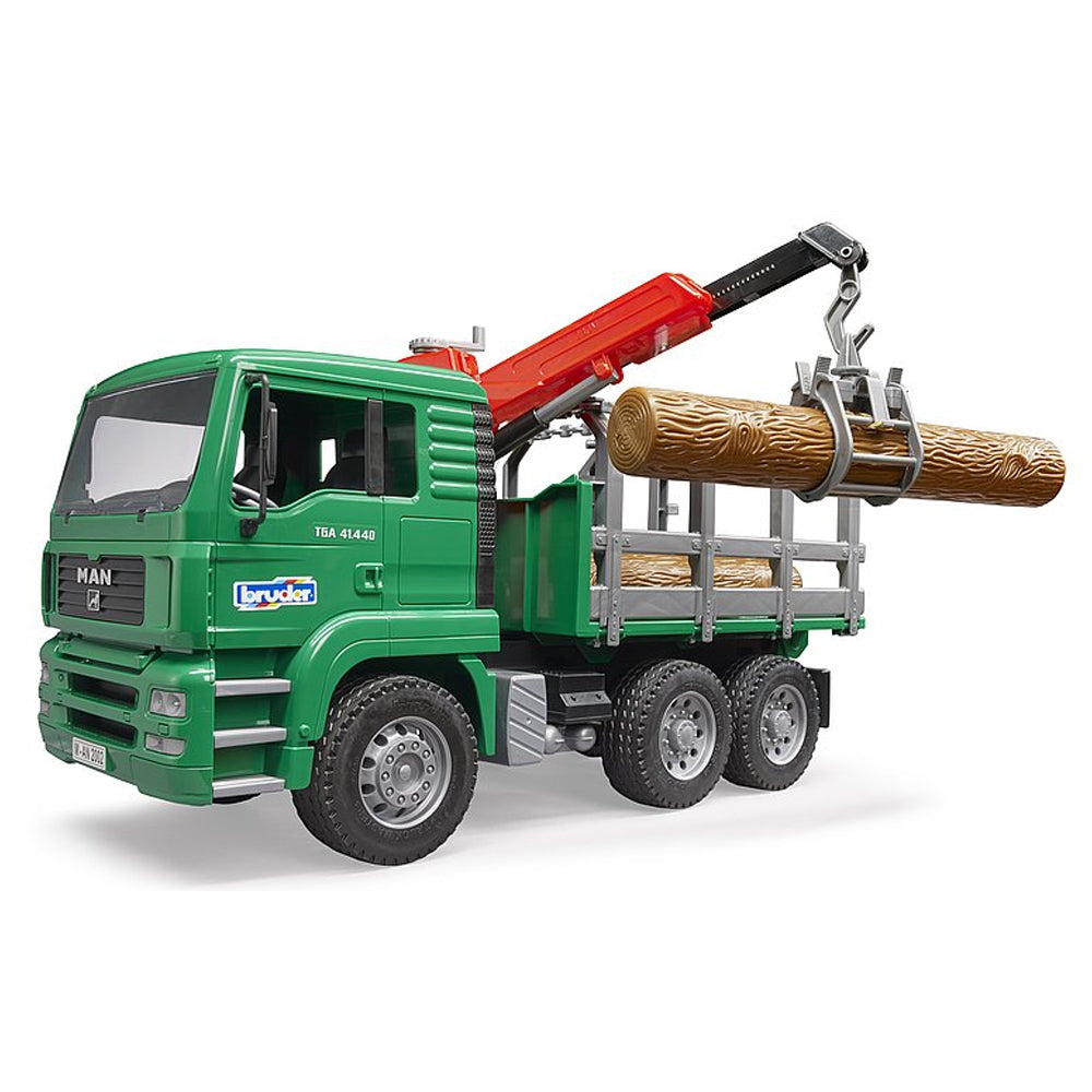Camion giocattolo per il trasporto di legname MAN per bambini