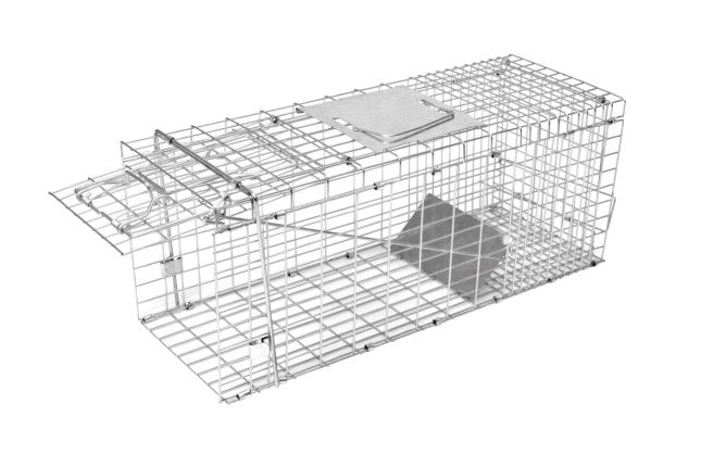 Porta singola pieghevole per tutte le trappole per gabbie per animali